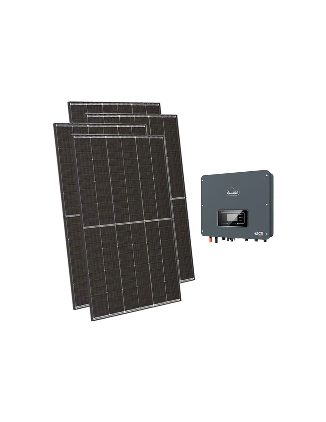Photovoltaik-Kit Einphasig 5400W Wechselrichter ZCS Azzurro 5kW Akkumulation