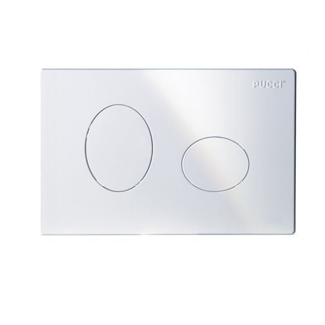 Pucci Plast ÖKO-ELLIPSENPLATTE weiß 80130550