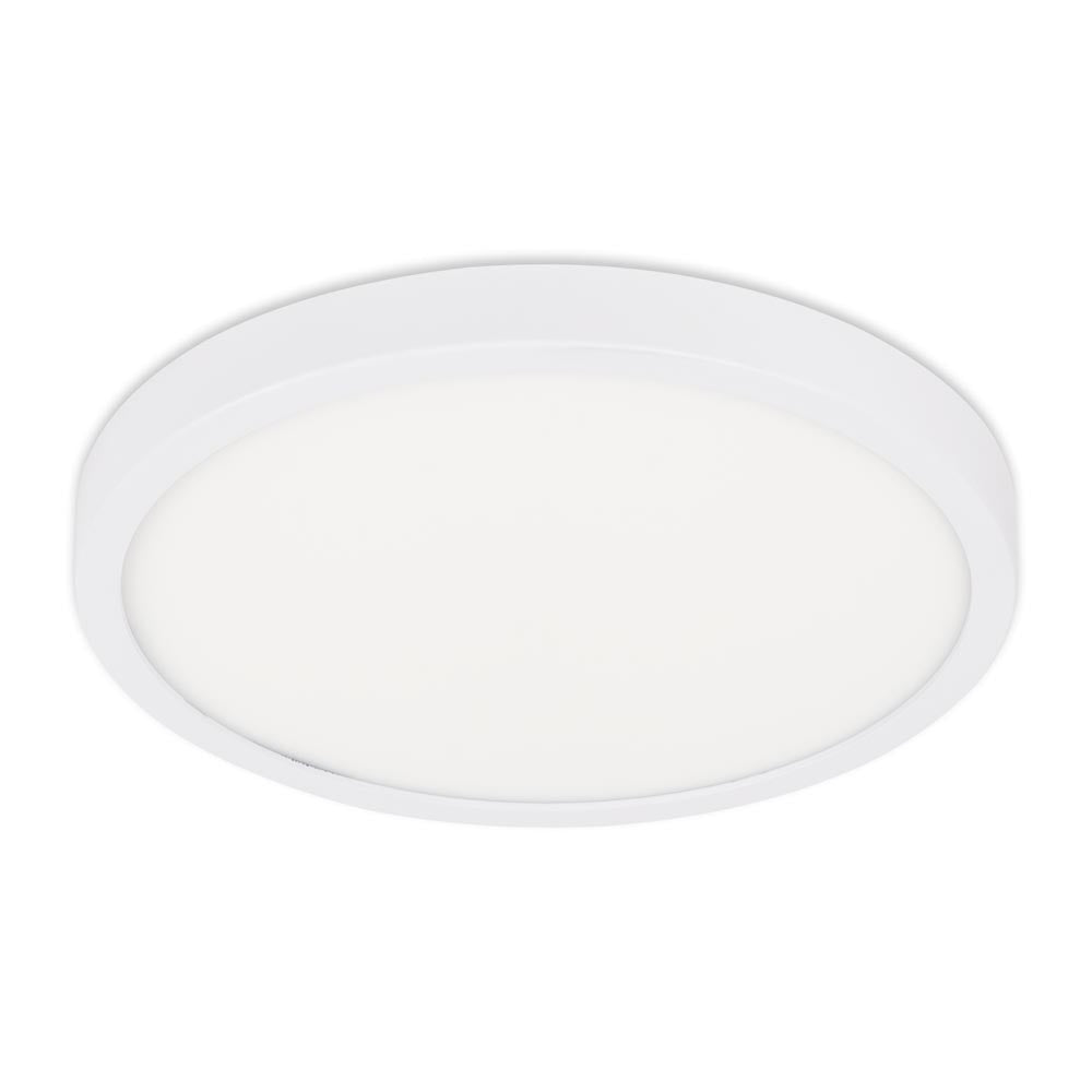 Erste LED-Deckenleuchte Slim, 28 W, 4000 K, Ø 30 cm, IP20