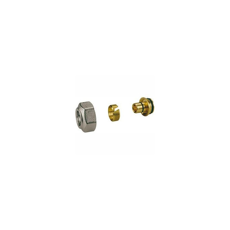 Solarics Giacomini R179EX022 – Adapter für Kunststoffrohr oder mehrschichtiges Gasgewinde (3/4"Ex(16x1,5), 25 Einheiten)