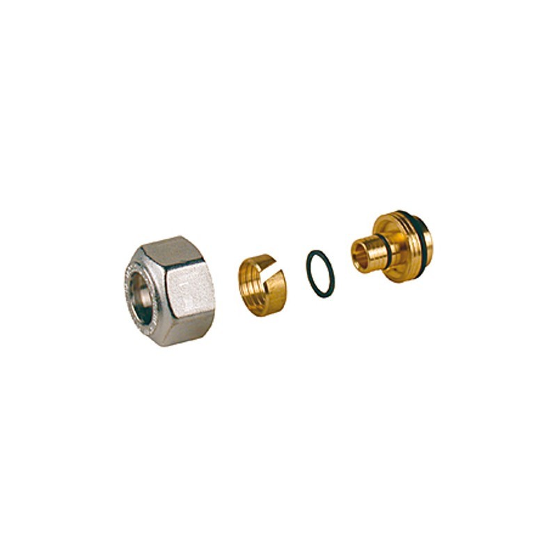 Solarics Giacomini R179MX026 – Adapter für Kunststoff- oder Mehrschichtrohr (18x(20x2), 25 Einheiten)