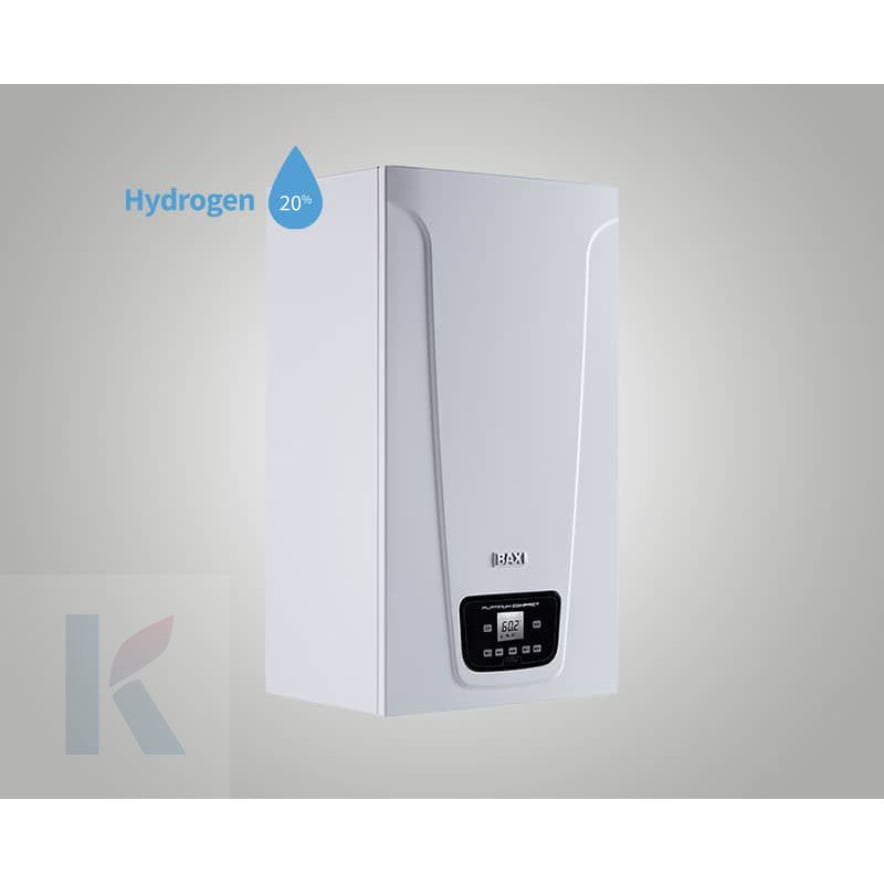 Solarics Baxi 7877471 – Platinum iCompact 36/36 F Heizkessel - Low Profile Horizontal Set 60/100