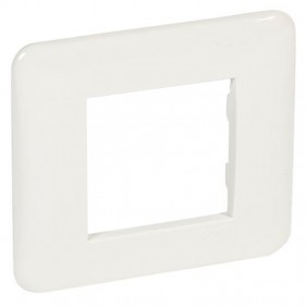 Legrand Cross 680531 Abdeckplatte 2 Plätze Weiß