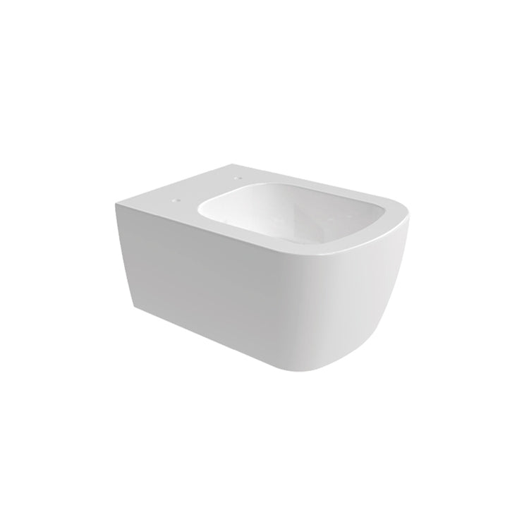 Flaminia Hängendes WC T. 52 cm, mit gosilent®-System, ohne Sitz, Weiß glänzende Oberfläche PLAY PY118S