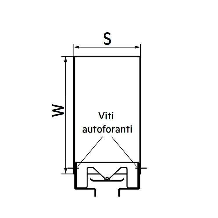 Irsap Plenum L. 11.4, für Linea-Verteiler mit doppeltem seitlichen Anschluss D75, mit 1 Anschluss D75, 1 Dichtung, 1 Anti-Abrutsch-Gabel und 1 Verschlussstopfen TLZPLEL3004D30