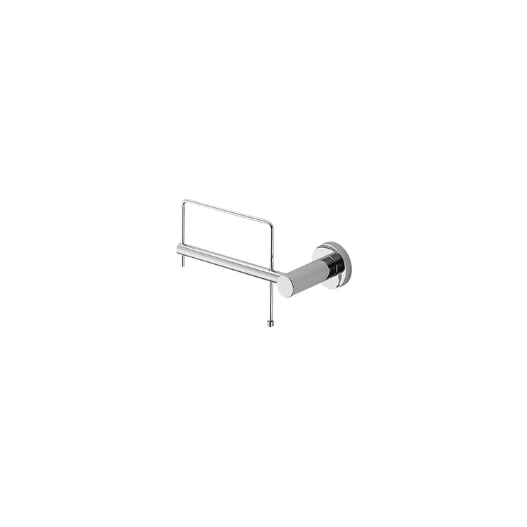 Colombo Design Linksrollenhalter, verchromt PLUS W4908SCR