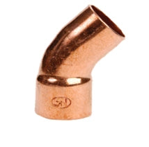 Conex Bänninger Serie 5000 Kupfer-Lötbogen 45° IxA 35 mm