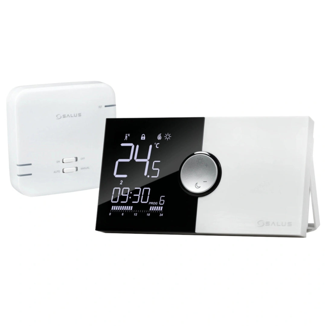 Salus 091PRO RF Funk-Raumthermostat Aufputz, Wochenprogramm