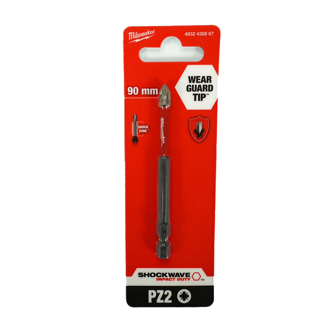 Milwaukee Shockwave Bit PZ2, 90 mm