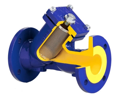 Zetkama Schmutzfänger Fig. 821 DN 65 mit Verschlussstopfen