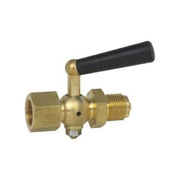 WIKA Manometer-Absperrhahn Fig. 525, 2-Wege, G 1/2" IG/AG