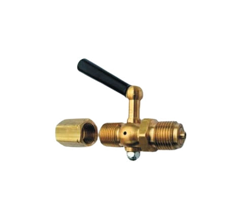 WIKA Manometer-Absperrhahn Fig. 525, 2-Wege, IG M20 x 1,5 / AG G 1/2"
