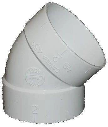 Topvac Bogen 45° für Zentralstaubsauger