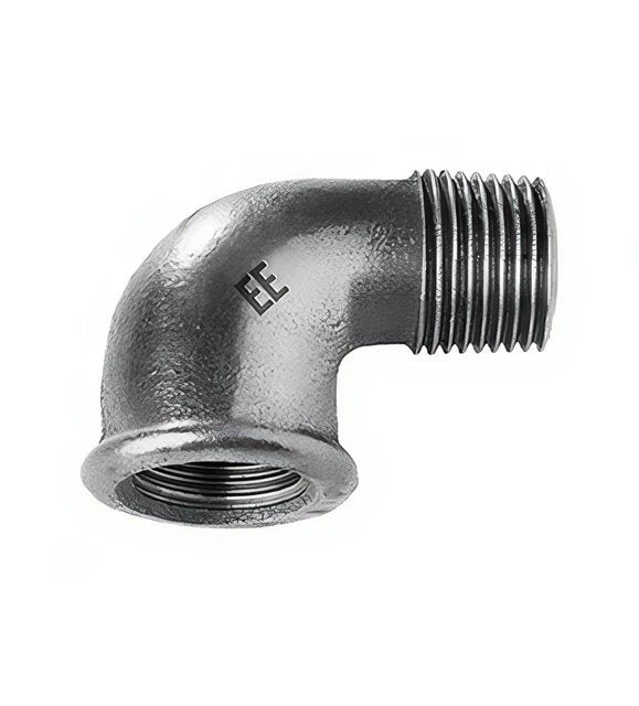 Zawiercie Winkel 90° IG/AG 3", verzinkt