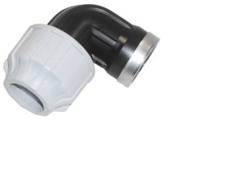 PE-Klemmverbinder Winkel 90° mit Innengewinde d20 x 1/2″ IG
