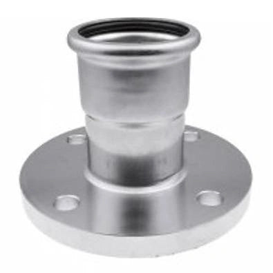 KAN-therm Inox Flansch PN16 15 mm DN15, Edelstahl