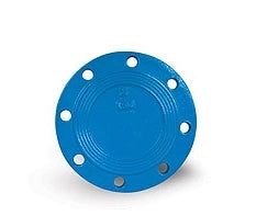 Metalpol Blindflansch DN80, Sphäroguss, epoxidbeschichtet