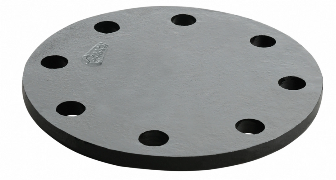 Norson Blindflansch X DN 80, PN 10, grau