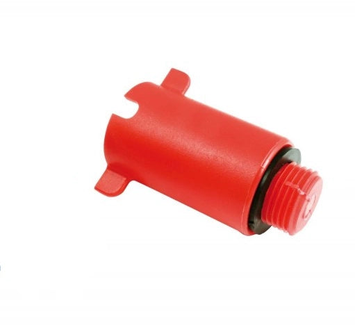 Hydroland Druckprüfstopfen 1/2″ rot