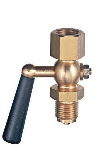 Introl Manometerhahn Zweiwege FIG. 525, 1/2″ IG/AG