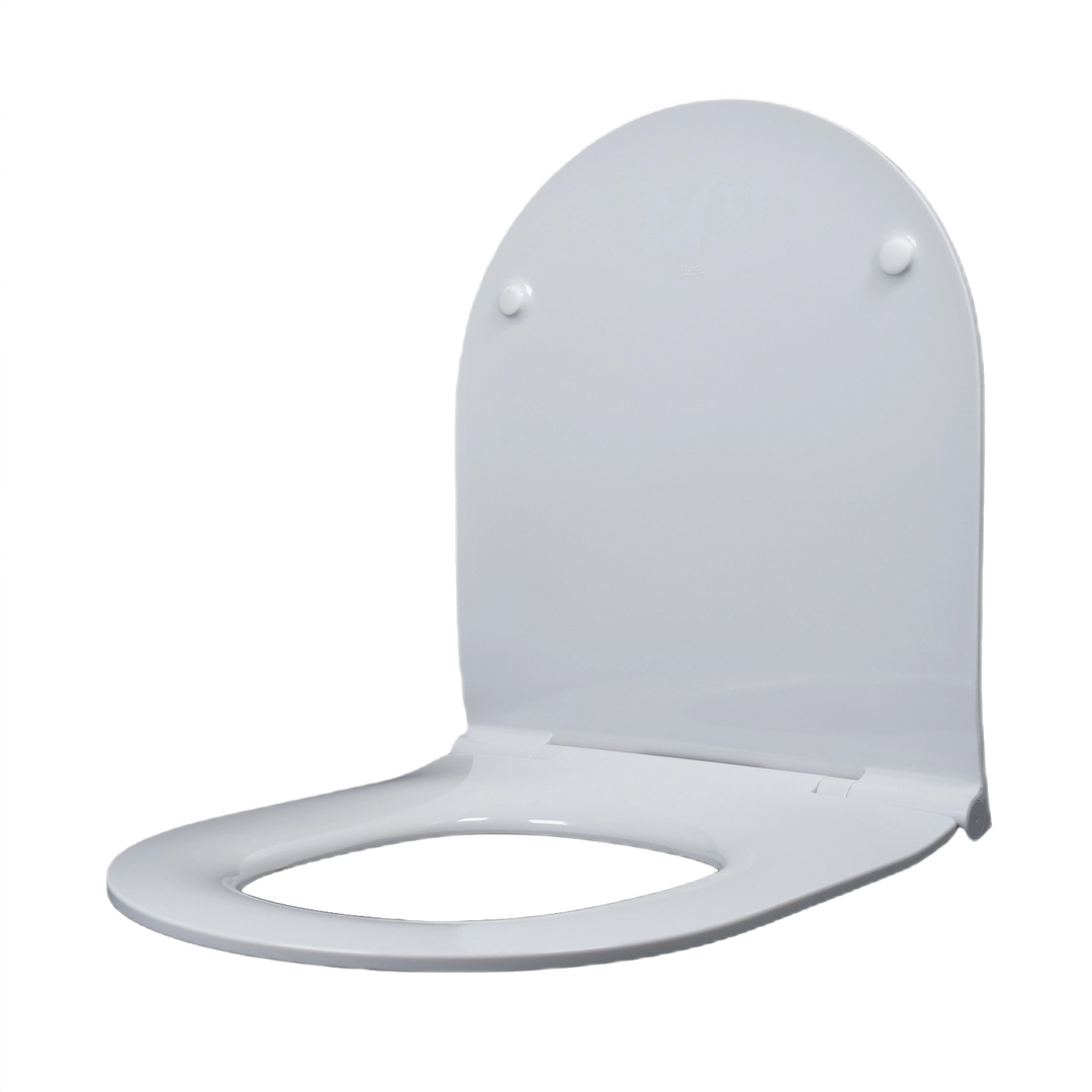 Roca Meridian Compacto WC-Sitz Slim mit Absenkautomatik, Duroplast, abnehmbar