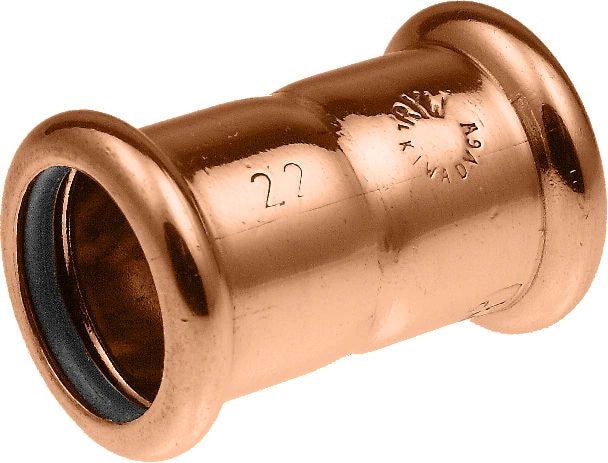 KAN-therm Copper Muffe 15 mm, Kupfer-Pressfitting