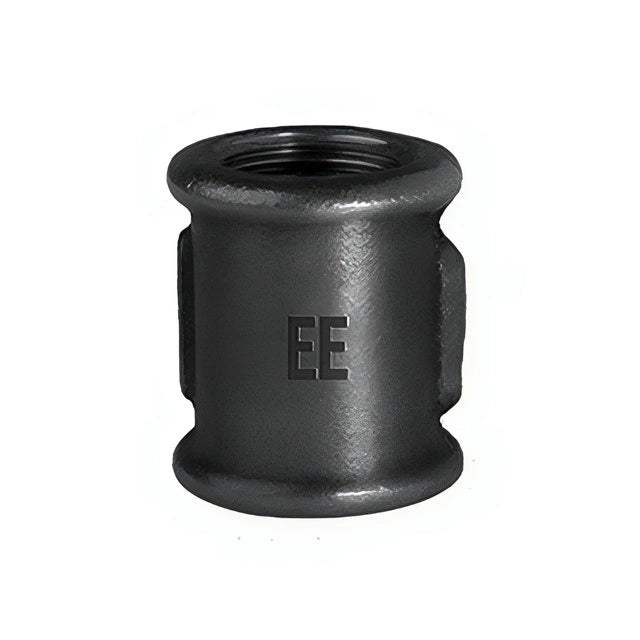 Zawiercie Muffe IG 1", Temperguss schwarz