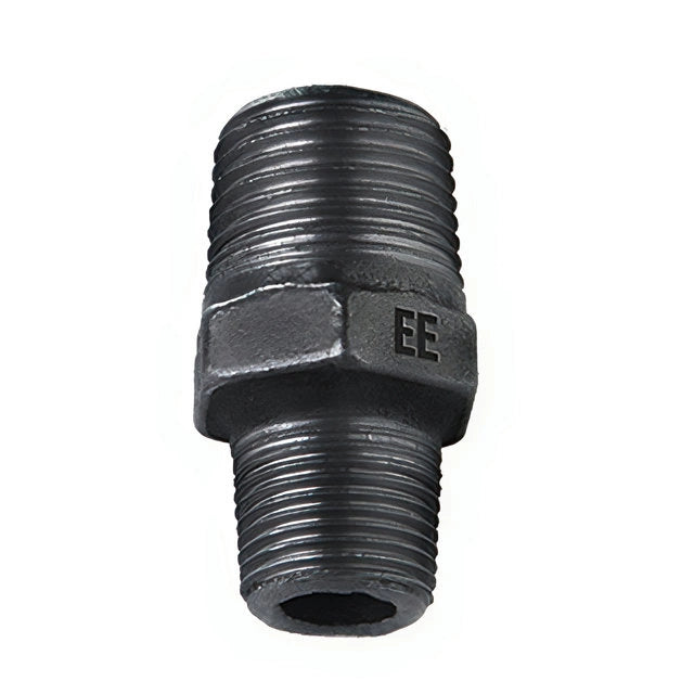 Zawiercie Reduziernippel AG 1" x 1/2", Temperguss schwarz