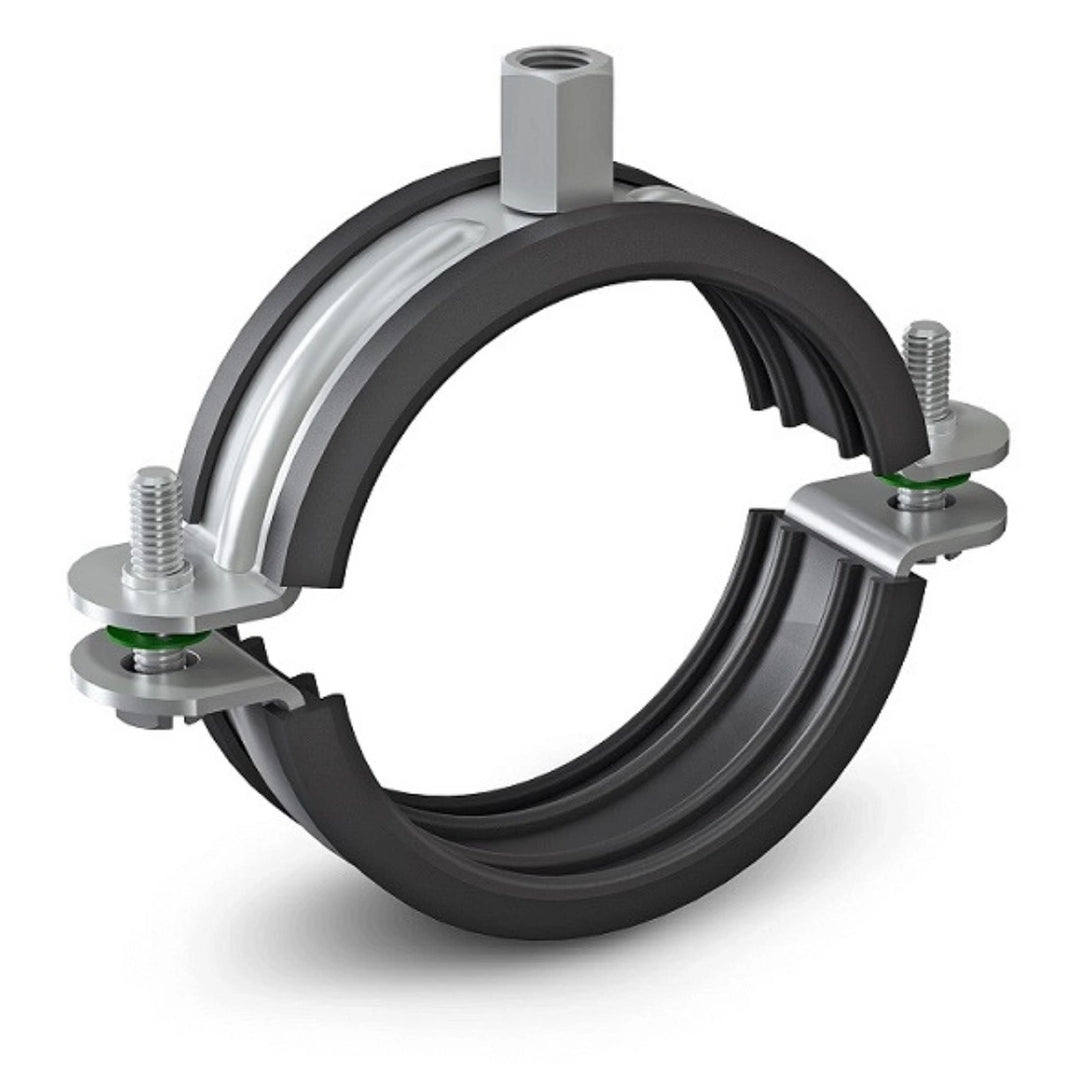 Niczuk Duo Rohrschelle 2" (59–64 mm) mit Gummieinlage