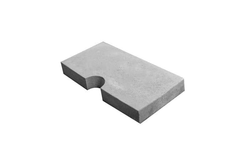 Styrobud Hydranten-Dämmhaube Halbschale 800 x 400 mm, Ø 150 mm