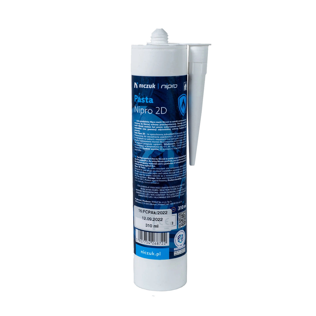 Niczuk Nipro 2D Brandschutzpaste 310 ml Kartusche