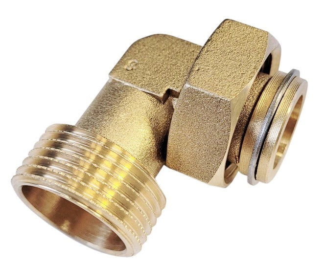 Sizer Messing-Halbverschraubung Winkel 1/2″ x 1/2″ für Heizkessel