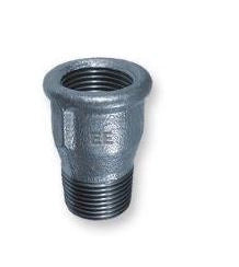Zawiercie Verlängerung gerade 1/2" (DN 15), schwarz