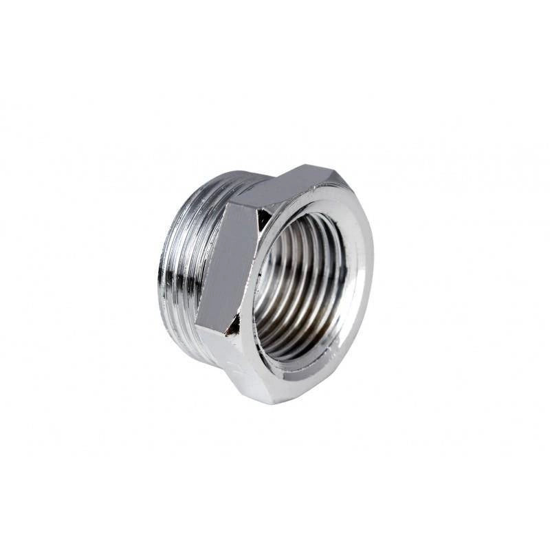 Hydroland Reduzierstück 1/2″ x 3/8″, verchromt
