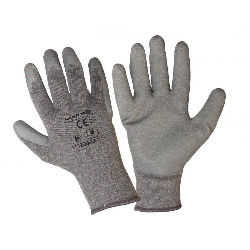 Profix Schutzhandschuhe grau, Größe 9