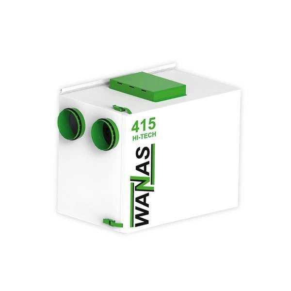 Wanas Lüftungsgerät mit Wärmerückgewinnung RE-415 H HI-TECH, horizontal