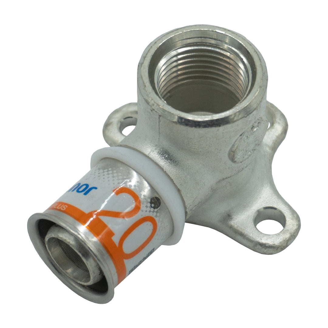 Uponor S-Press PLUS Wandwinkel 20 mm x Rp 1/2" IG