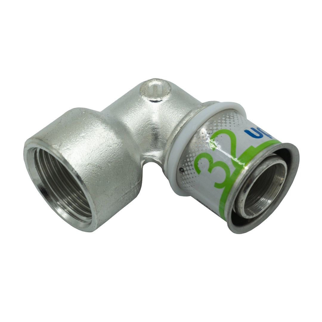 Uponor S-Press PLUS Winkel 90° 32 mm x Rp 1" IG