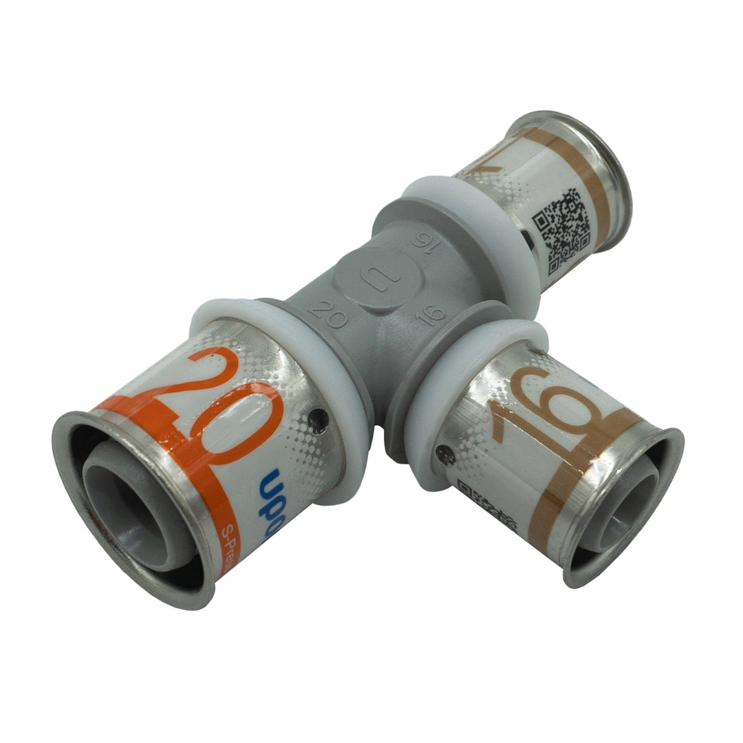 Uponor S-Press Plus T-Stück reduziert PPSU 20-16-16