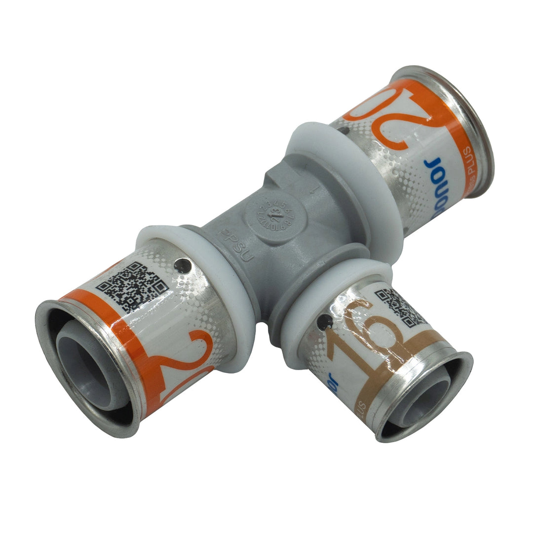 Uponor S-Press Plus T-Stück reduziert PPSU 20-16-20