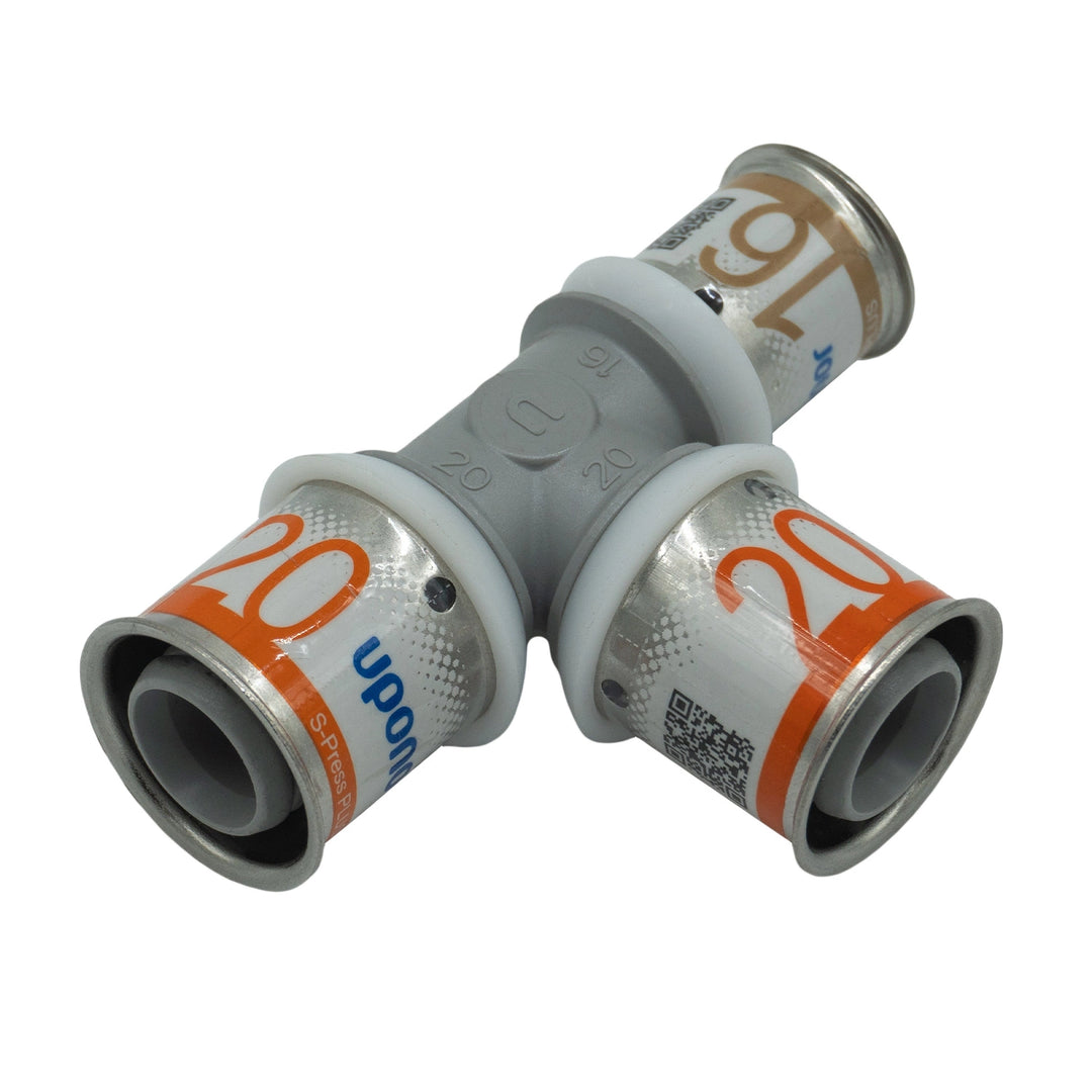 Uponor S-Press Plus T-Stück reduziert PPSU 20-20-16