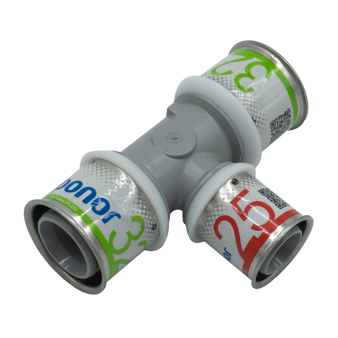 Uponor S-Press Plus T-Stück reduziert PPSU 32-25-32
