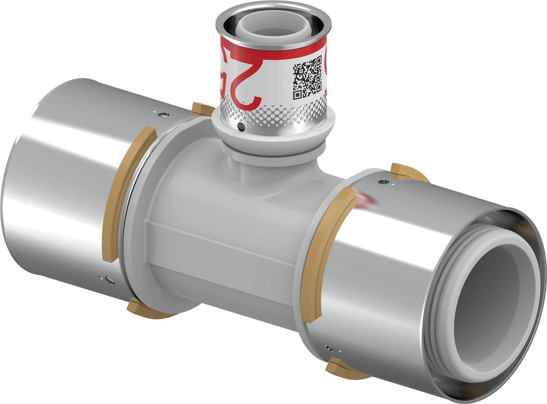Uponor S-Press Plus T-Stück reduziert PPSU 50-25-50