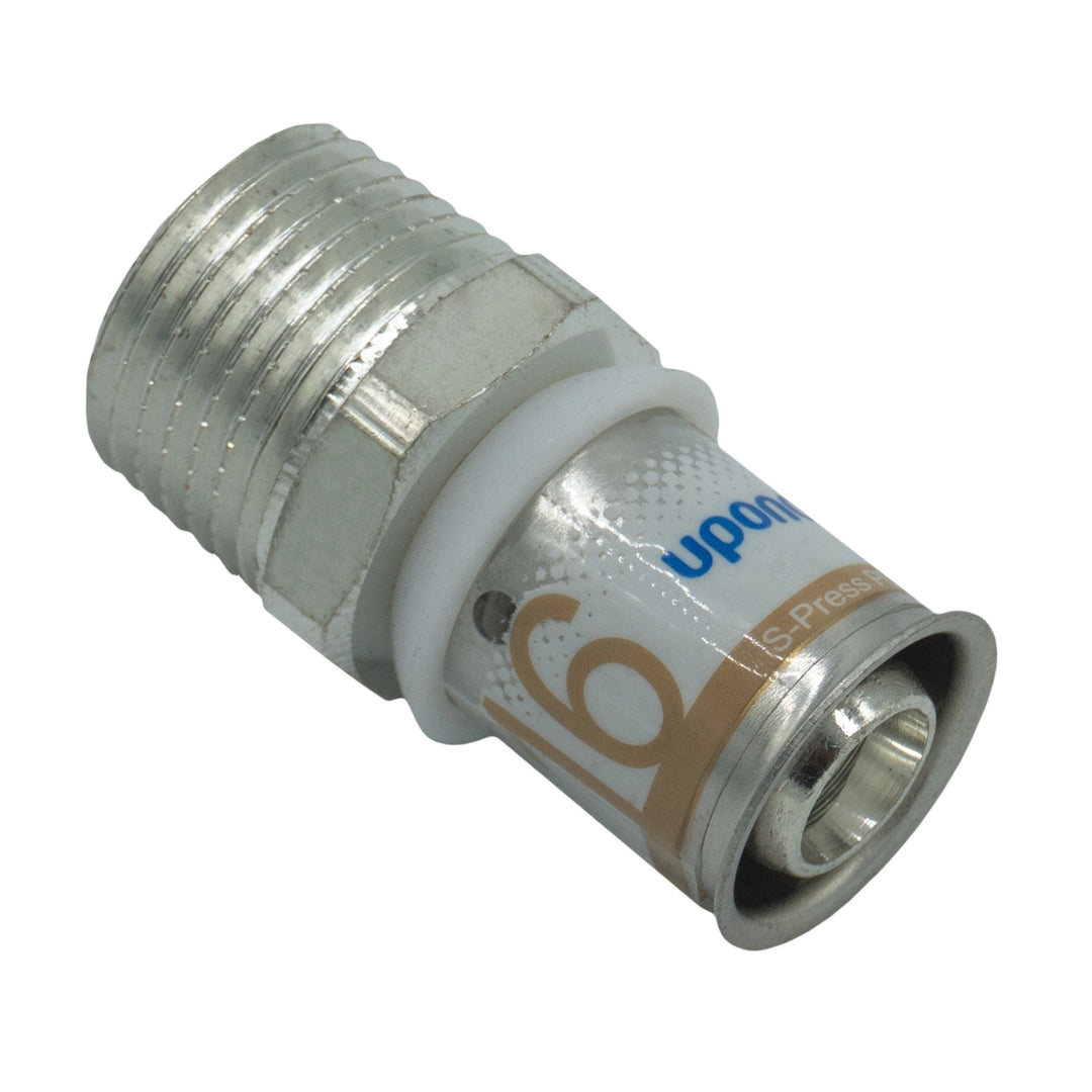 Uponor S-Press PLUS Übergangsstück 16 mm x R 1/2" AG