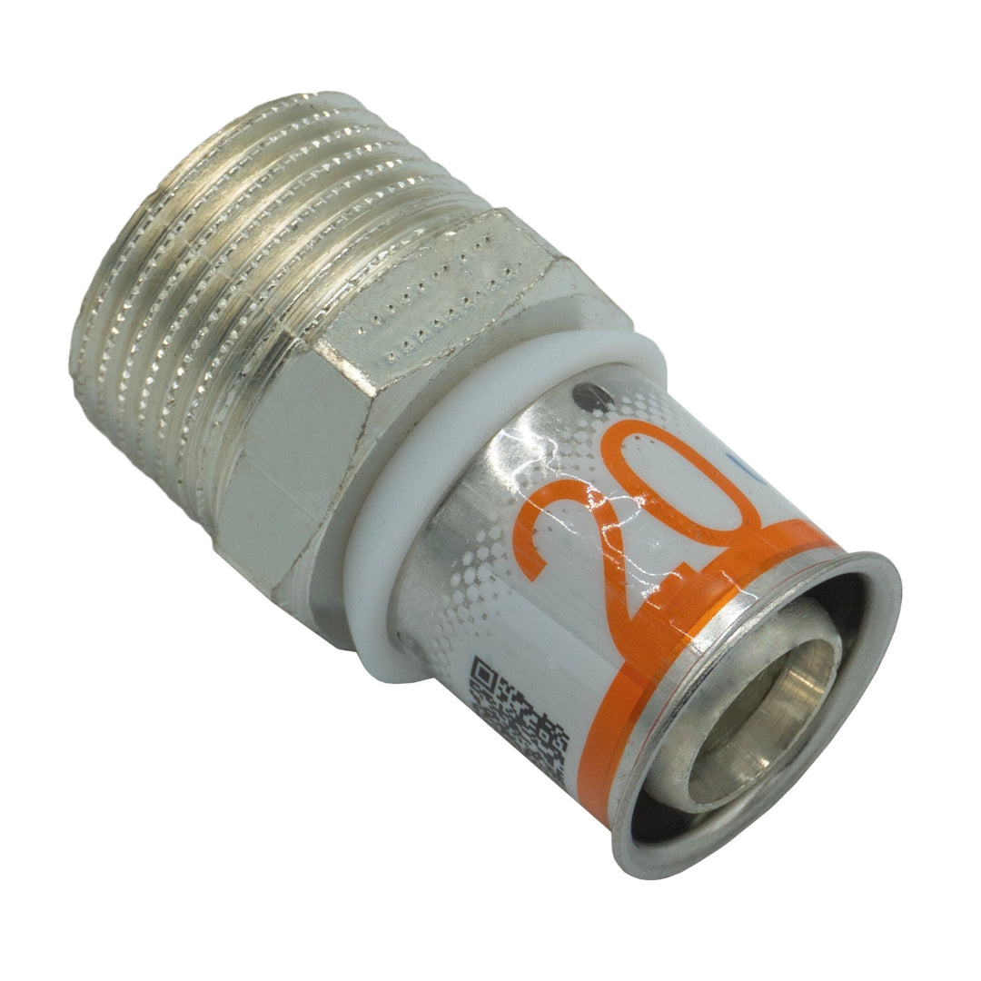 Uponor S-Press PLUS Übergangsstück 20 mm x R 3/4" AG