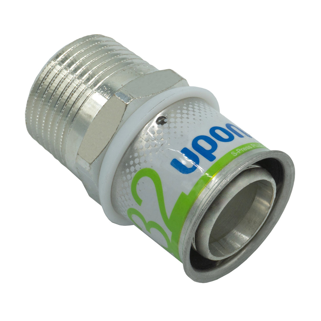 Uponor S-Press PLUS Übergangsstück 32 mm x R 1" AG