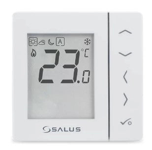 Salus VS35W Raumthermostat verdrahtet, Tagesprogramm, weiß