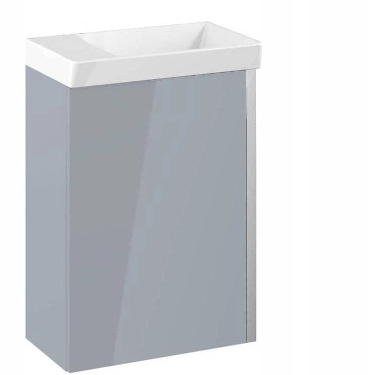 Elita Spring 45 1D Set Waschtischunterschrank mit Waschtisch, hellgrau