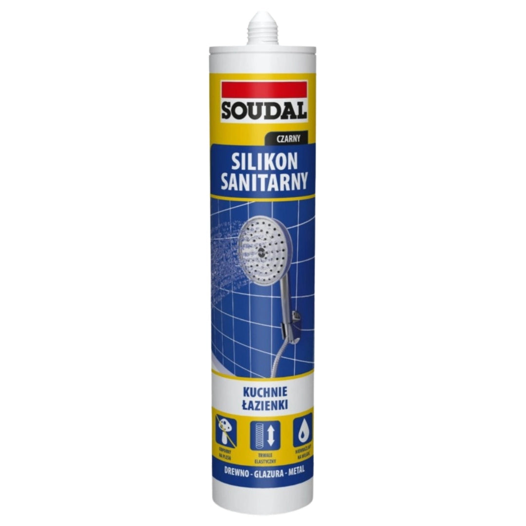 Soudal Sanitär-Silikon schwarz, 280 ml