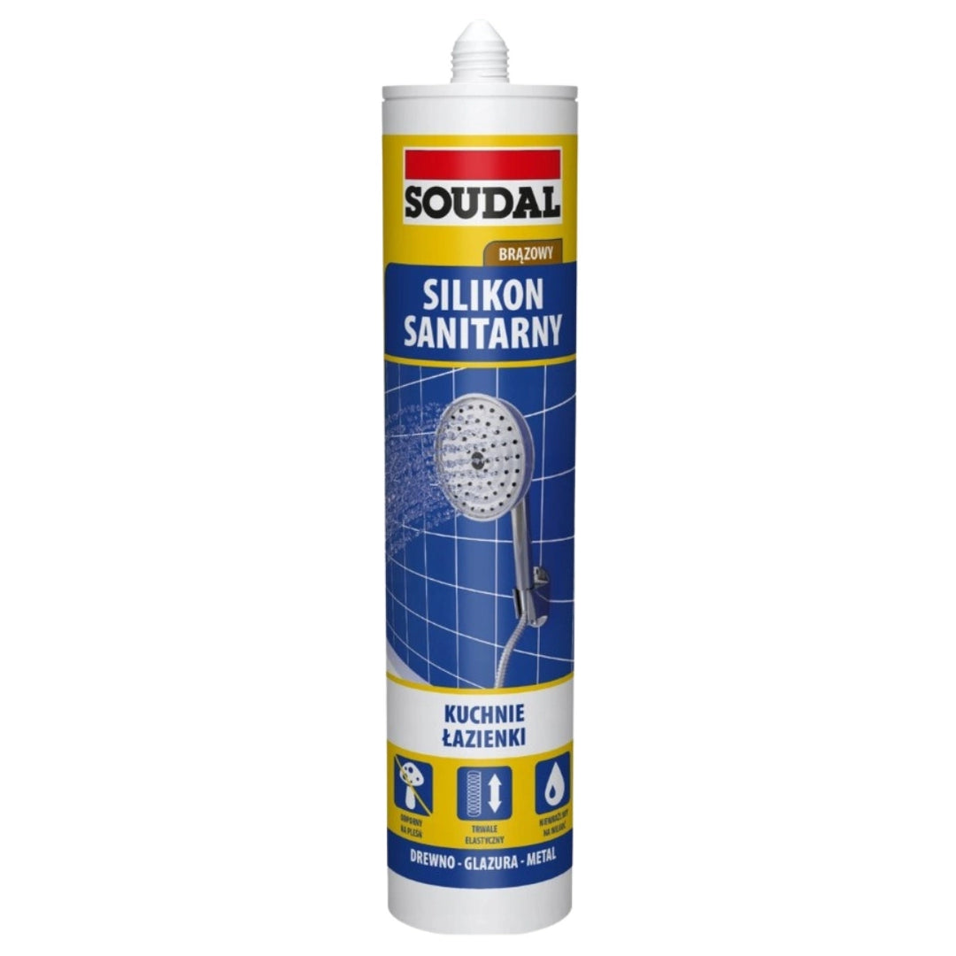 Soudal Sanitär-Silikon braun, 280 ml